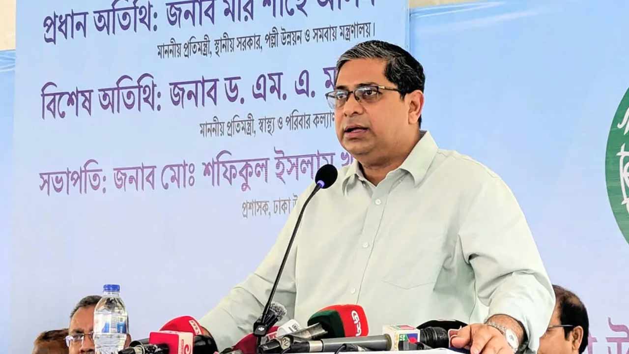 ঠাকুরগাঁওয়ের উপনির্বাচন ছিল সাত মাসের সরকার পরিচালনার প্রথম পরীক্ষা: শাহে আলম